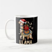 Mug Fa La La Llama Christmas Shirt Christmas Lllama (Gauche)