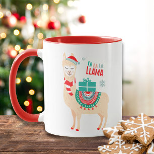 Mug Fa La Llama Noël