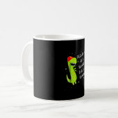 Mug Fa Ra Ra Raaawr T Rex Dinosaur Pompier Christm (Devant gauche)