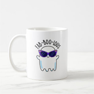 Mug Fab-Boo-Lous Drôle Pun Fantôme