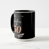 Mug Fab @ Fête d'anniversaire 50 ans Décoration Flèche (Devant gauche)