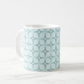 Mug Fab rétro, Turquoise (Devant gauche)