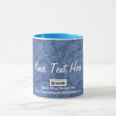 Mug Fabric, votre texte ici (Centre)