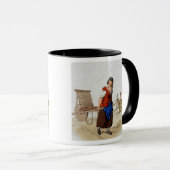 Mug Fabricant de brique, de "costume de la (Devant droit)