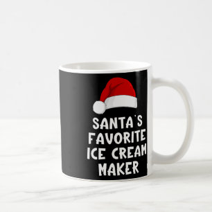 Mug Fabricant de glace préféré du Père Noël de Noël Dr