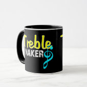 Mug Fabricant triple pour les produits foncés (Devant gauche)