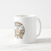 Mug Fabrication de biscuits Pétrissage Chat Fabricatio (Devant droit)