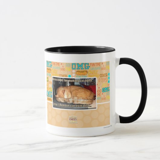 Mug Fabrication de lasagnes (Droite)