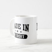 Mug Fabriqué À Détroit (Devant gauche)