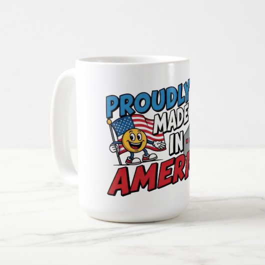 Mug Fabriqué aux États-Unis (Devant gauche)