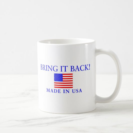 Mug Fabriqué Aux États-Unis (Droite)