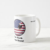 Mug Fabriqué aux Etats-Unis - The Buck Stops Here! (Devant droit)