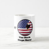 Mug Fabriqué aux Etats-Unis - The Buck Stops Here! (Centre)