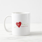 Mug Fabriqué avec amour (Gauche)