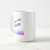 Mug Fabriqué avec fierté (Devant gauche)