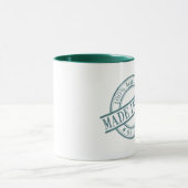 Mug Fabriqué en 1956 Année de naissance Cachet vert ro (Centre)