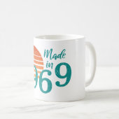 Mug Fabriqué En 1969 Vintage (Devant droit)