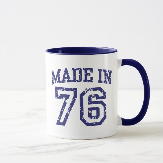 Mug Fabriqué En 76 (Droite)