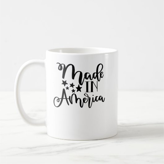 Mug Fabriqué en Amérique (Gauche)