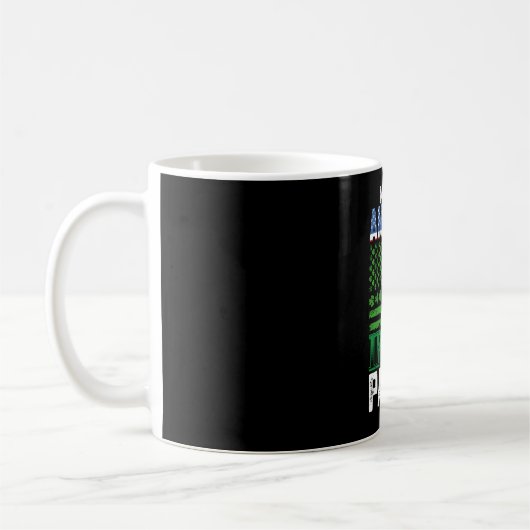 Mug Fabriqué en Amérique avec des pièces irlandaises S (Gauche)