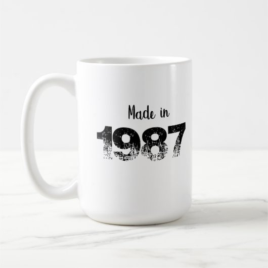 Mug Fabriqué en année vintage (Gauche)