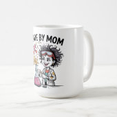 Mug Fabriqué par Maman (Devant droit)