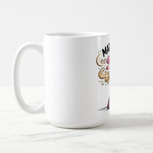 Mug Fabriqué par Maman (Gauche)