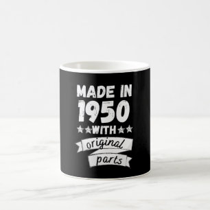 Mug fabriqués en 1950 avec des pièces d'origine,