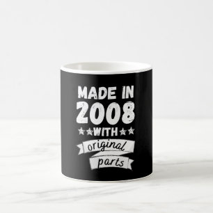 Mug fabriqués en 2008 avec des pièces originales,