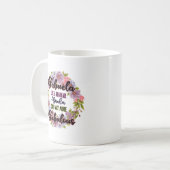 Mug Fabuela Comme Une Abuela Régulière Seulement Beauc (Devant gauche)