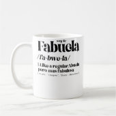 Mug Fabuela Fabulosa Definition (Gauche)