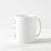 Mug Fabuleux 75e anniversaire pour les femmes (Devant droit)