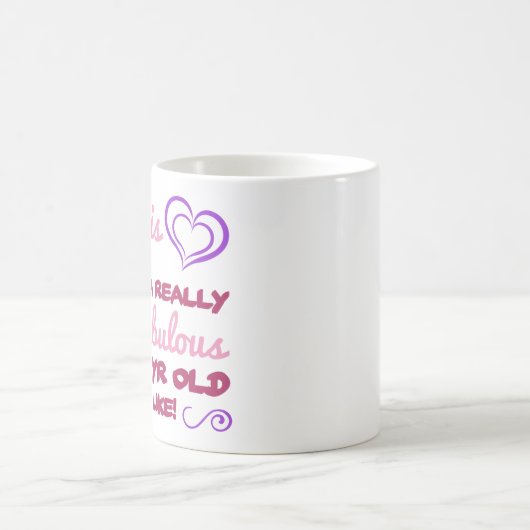 Mug Fabuleux 80e anniversaire pour les femmes (Centre)