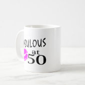 Mug Fabuleux à 50 (Devant gauche)