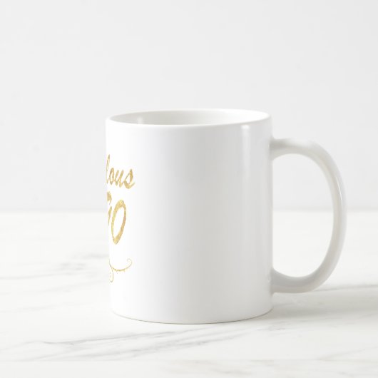 Mug Fabuleux à 90 ans (Droite)