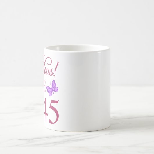 Mug Fabuleux depuis 1945 80e anniversaire (Centre)