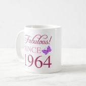 Mug Fabuleux depuis 1964 60e anniversaire (Devant gauche)