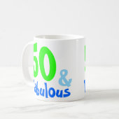 Mug Fabuleux Nouvel Anniversaire De Neon (Devant gauche)