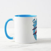 Mug Fabuleux patch de voyage au Royaume-Uni. (Gauche)
