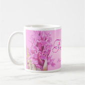 Mug "Fabulous Friend" orchidée violette merci muet (Gauche)