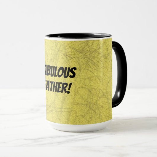 Mug Fabulous Père! (Devant droit)