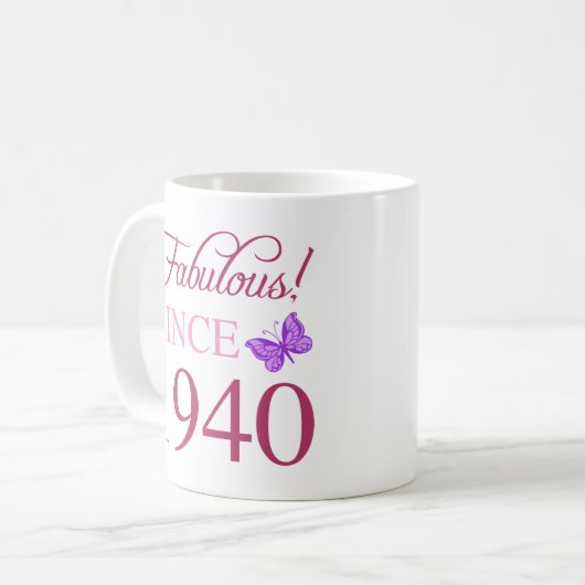 Mug Fabulous Since 1940 (Devant gauche)