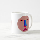 Mug Face Abstraite (Devant droit)