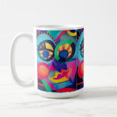 Mug Face Abstraite #2 (Gauche)