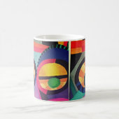 Mug Face Abstraite n° 1 (Centre)