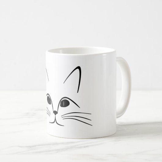 MUG FACE CAT (Devant droit)