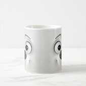 Mug Face de chien Sarcastique 3D (Centre)