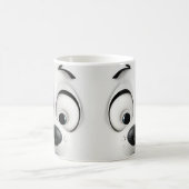 Mug Face de chien Sarcastique 3D (Centre)