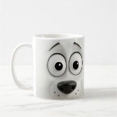 Mug Face de chien Sarcastique 3D (Gauche)