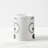Mug Face de chien Sarcastique 3D (Centre)